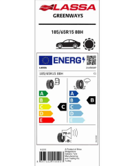185/65R15 92T XL GREENWAYS LASSA