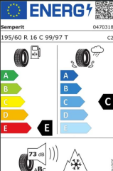 195/60R16 C 99/97T 6P ECB73 VANGRIP SEMPERIT