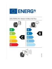 205/55R16 91H N BLUE HD PLUS NEXEN