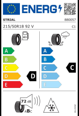 215/50R18 92V WINTER