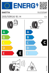 205/55R16 91H WINTER SAETTA