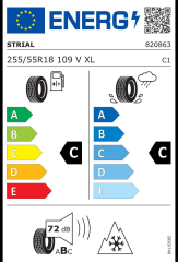 255/55R18 109V XL SUV WINTER STRIAL