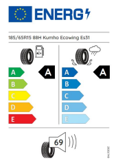 185/65R15 88T ECOWING ES31 KUMHO