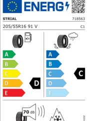 205/55R16 91V ALL SEASON STRIAL