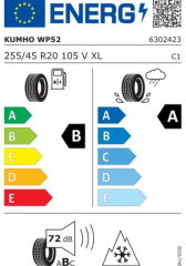 255/45R20 105V XL WINTERCRAFT WP52 EV KUMHO