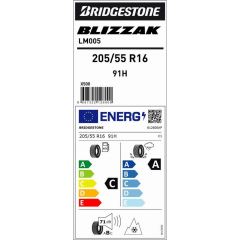 205/55R16 91H M+S / SFM LM005 BRIDGESTONE