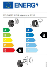 165/65R15 81T B250 BRIDGESTONE