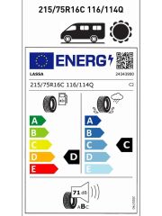 215/75R16C 116/114Q Lassa Transway 2