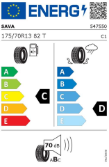 175/70R13 82T PERFECTA SAVA