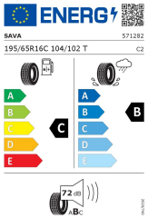 195/65R16C 104/102T TRENTA 2 SAVA